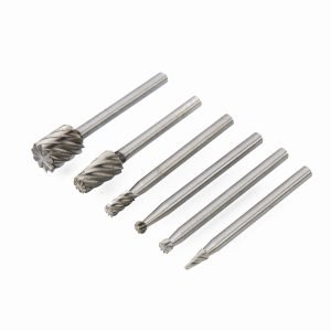 HSS kotinių frezų rinkinys mini šlifuokliams KD10057