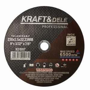 Metalo pjovimo diskas 230×2,5×22,23 mm KD1997