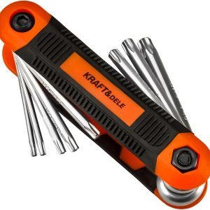 Sulankstomų TORX raktų rinkinys 8 vnt. KD11935