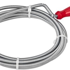 Kanalizacijos valymo spiralė su šepečiu 6 mm × 3 m KD11768