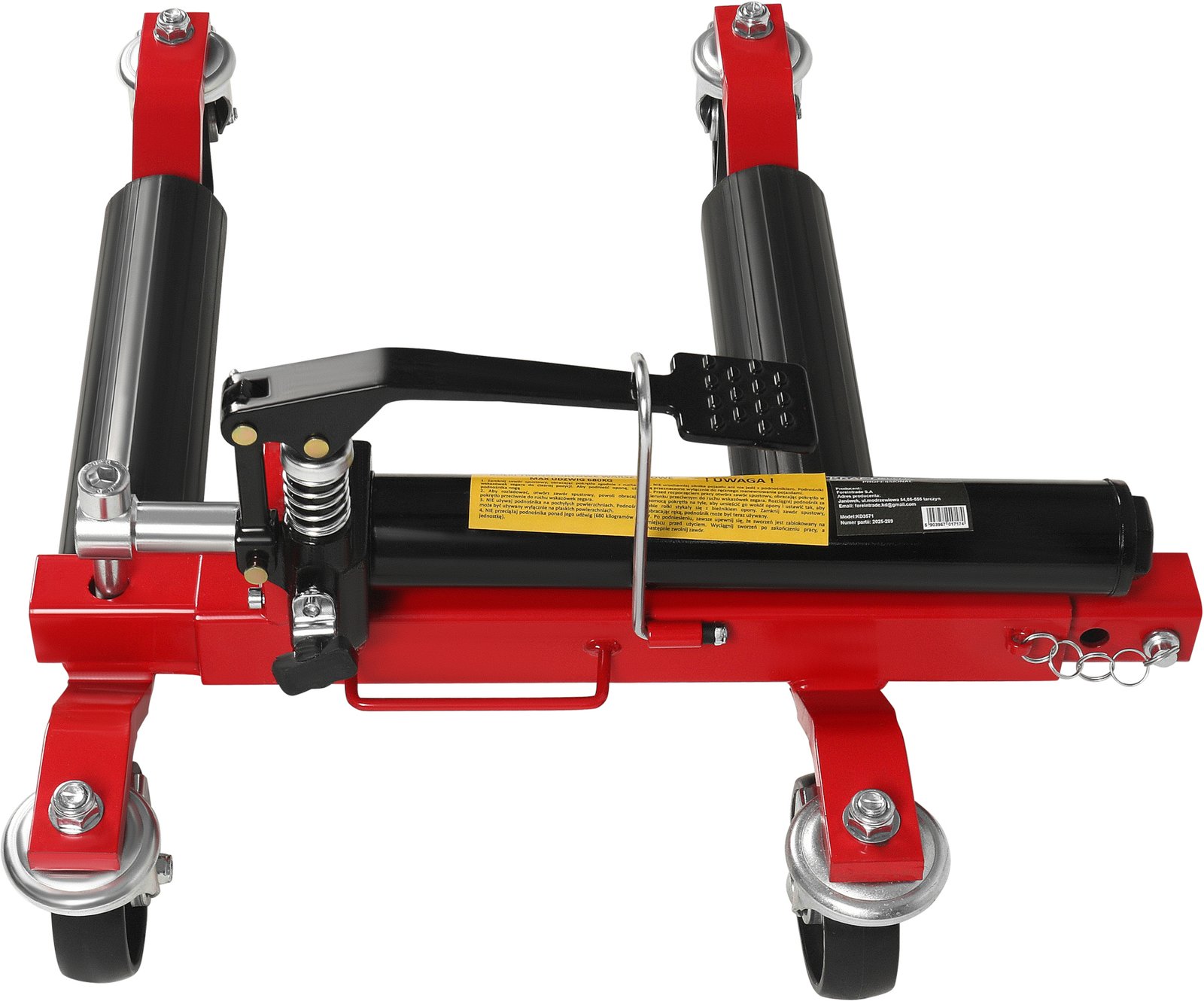 Serviso gultas su ratukais 680 kg, 346–650 mm KD3571 - Image 6