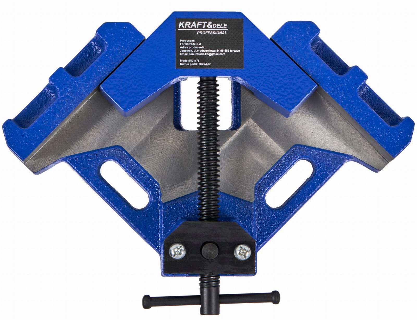 Kampinis suvirinimo spaustuvas 100 mm Kraft&Dele KD1176 - Image 3