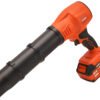 Akumuliatorinis lapų pūstuvas 21 V, 800 W KD3591 - Image 4