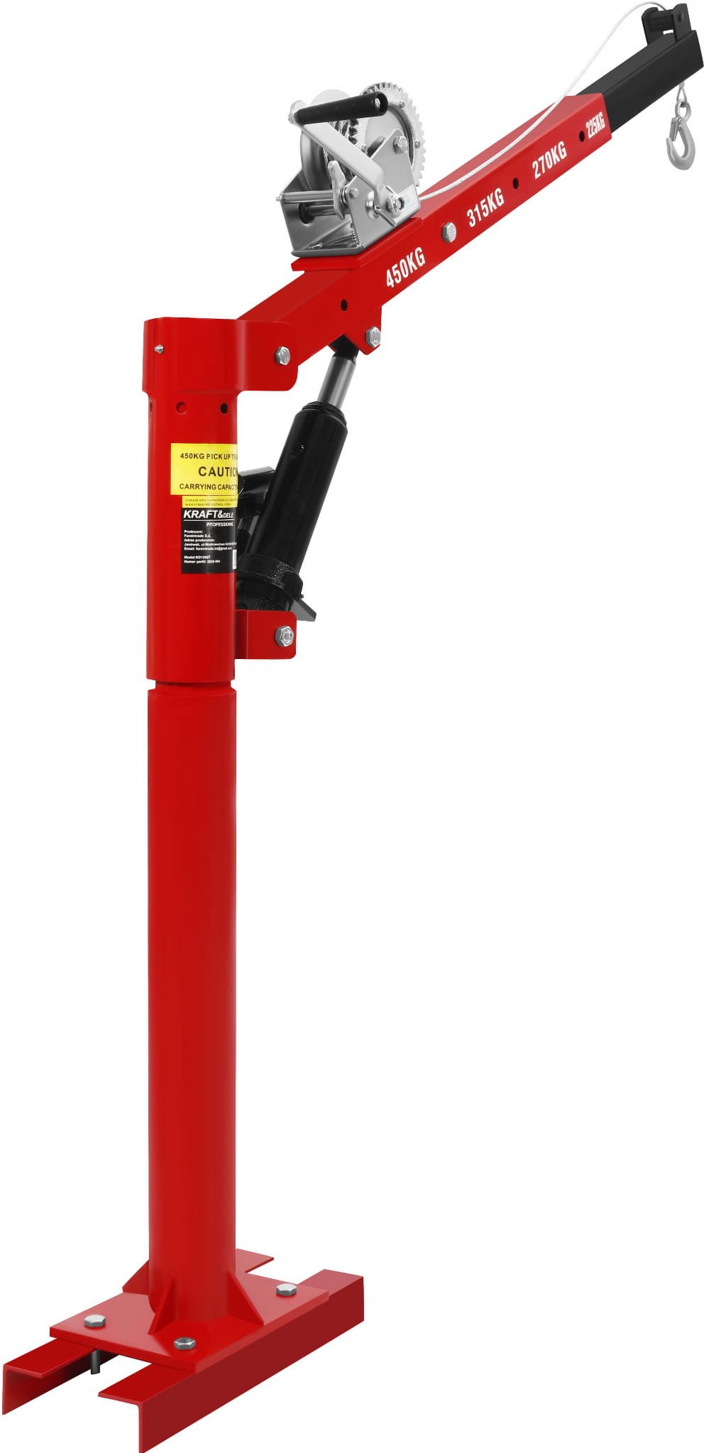 Hidraulinis kranas su gerve 450 kg KD12687 - Image 6