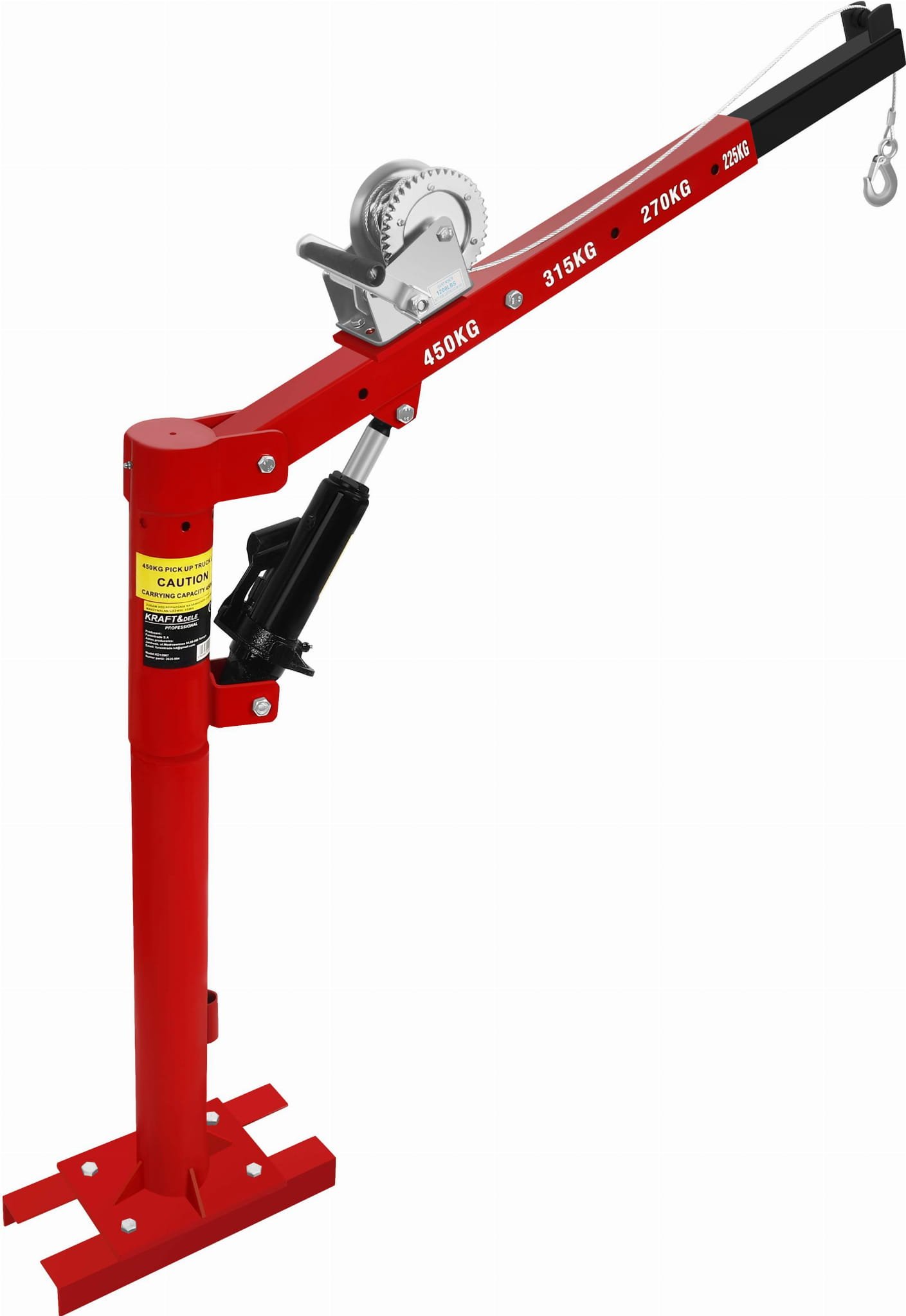 Hidraulinis kranas su gerve 450 kg KD12687 - Image 5