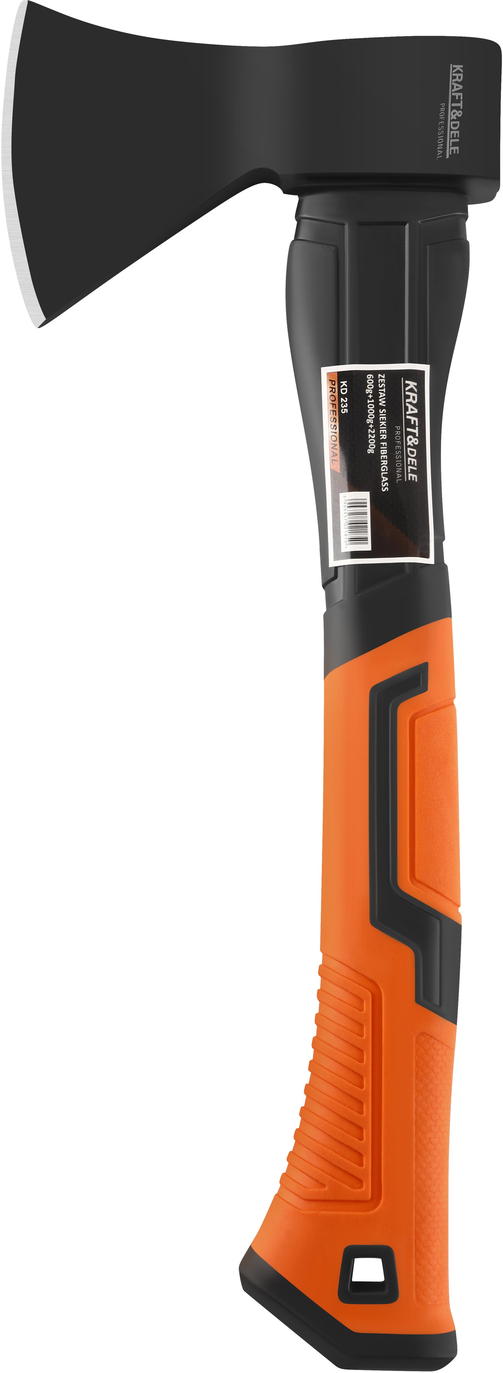 Kirvių su stiklo pluošto rankenomis rinkinys 600 g / 1000 g / 2200 g KD235 - Image 5