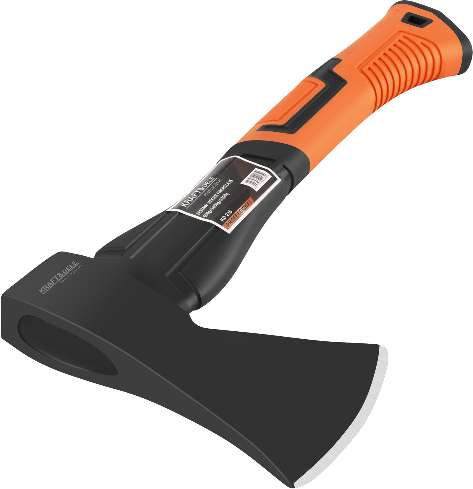 Kirvių su stiklo pluošto rankenomis rinkinys 600 g / 1000 g / 2200 g KD235 - Image 6
