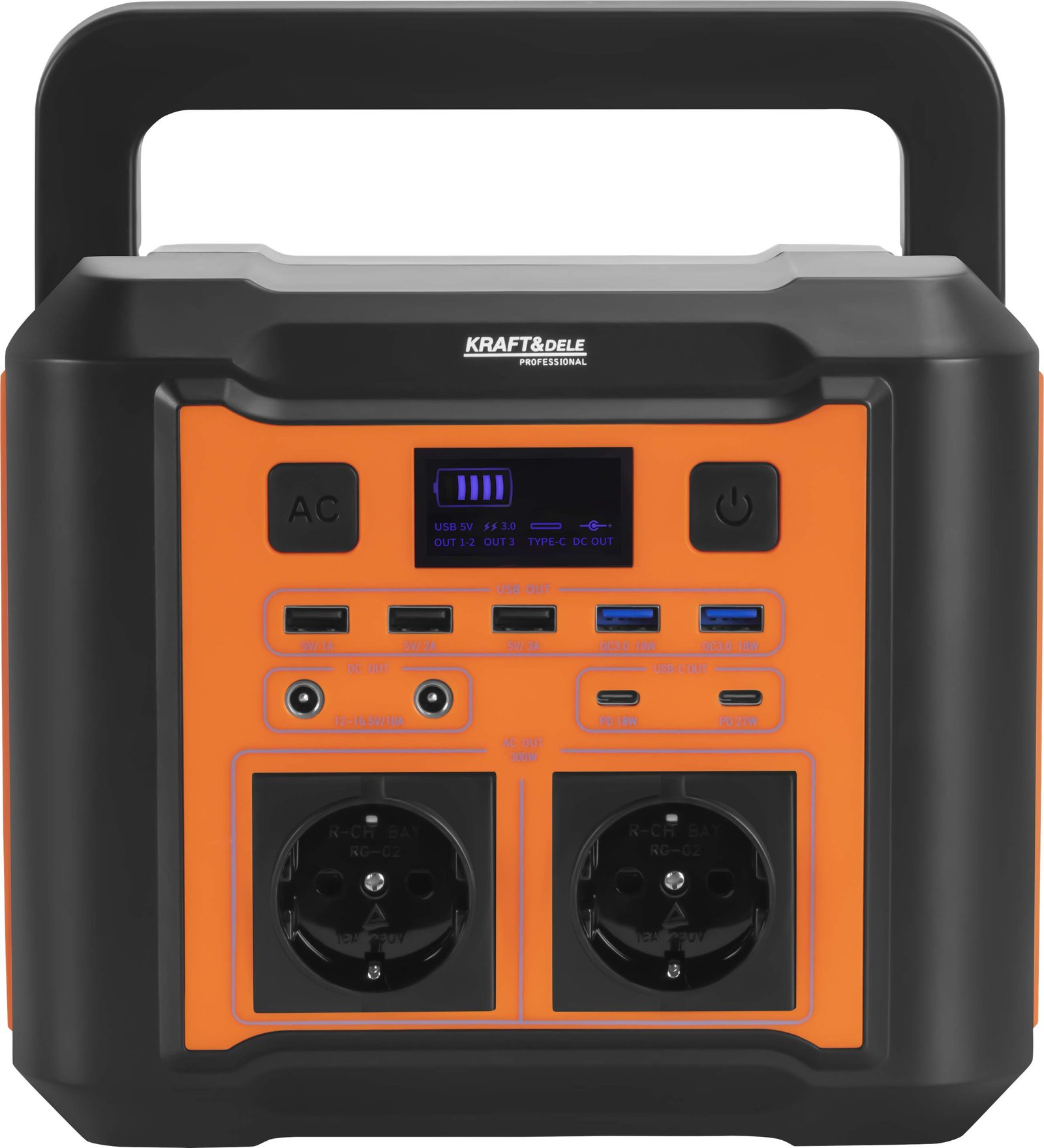 Nešiojama maitinimo stotelė 296 Wh / 14,8 V KD5531 - Image 4