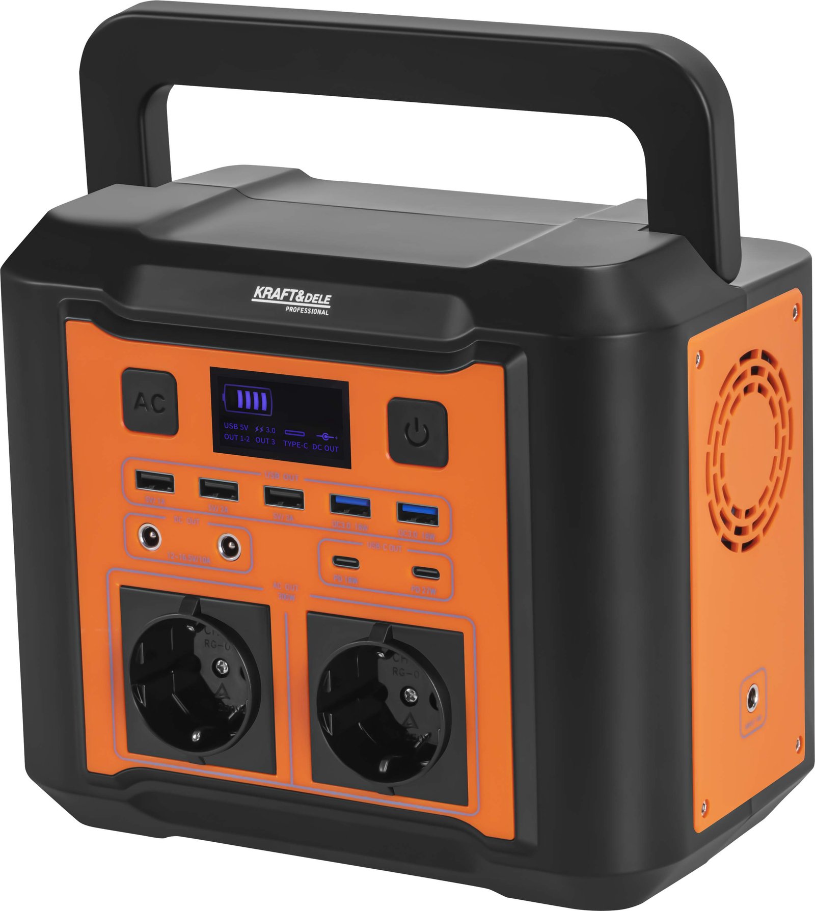 Nešiojama maitinimo stotelė 296 Wh / 14,8 V KD5531 - Image 3