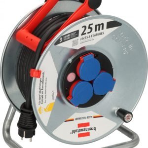 Prailgintuvas ritėje 25m 3VDE RN 3x2.5 Garant S IP44, Brennenstuhl