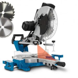Skersinio pjovimo staklės HM140L + papildomas pjovimo diskas, Scheppach