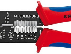 Universalios laidų antgalių užspaudimo replės 0,75 - 6,0mm2, Knipex
