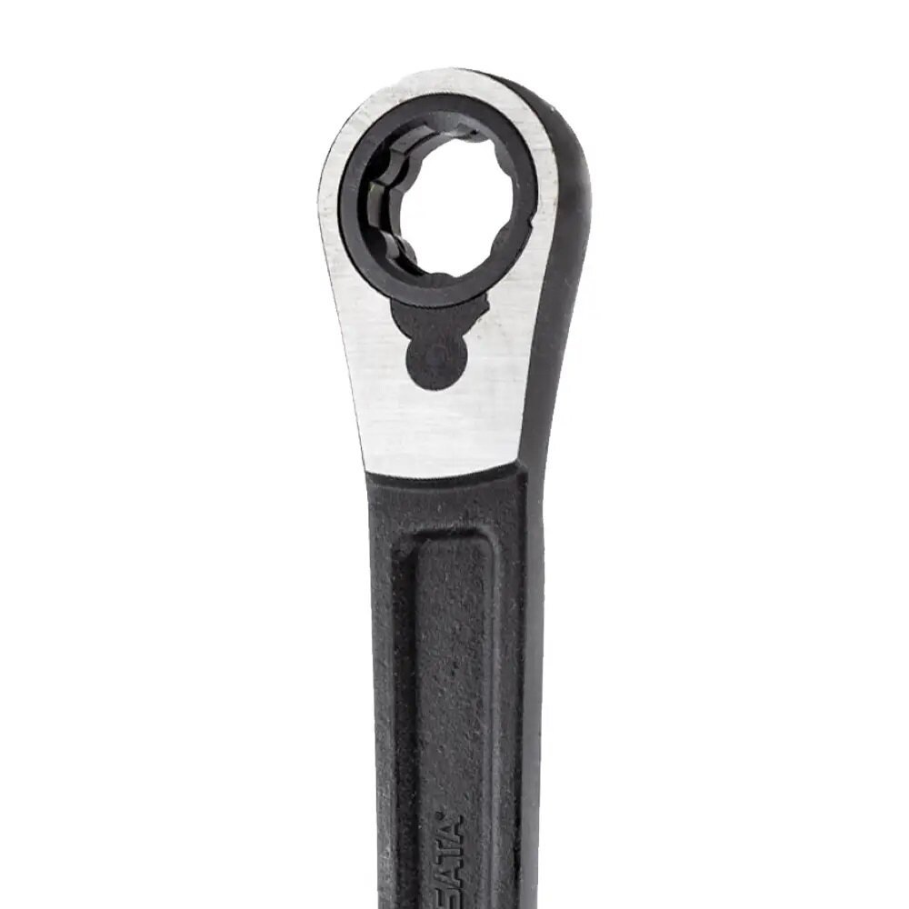 Regul. graduot. raktas su terkšle ir galvutėmis rinkinys 11vnt. (10-19mm) - Image 2