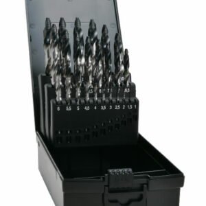 Grąžtas metalui AdvancedLine DIN 338, HSS TIAIN-TIP Ø1-13mm 25 pcs., Exact