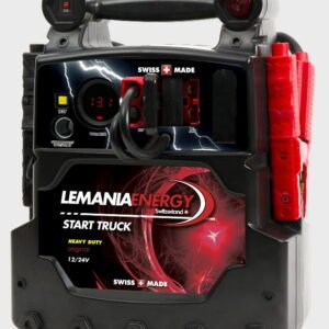 Automobilių užvedėjas HD P21 12V/24 2x22Ah 2000/5000A(P), Lemania