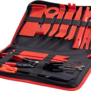 Automobilio apdailos ir magnetolos išėmimo įrankių rinkinys (19vnt) KD1135