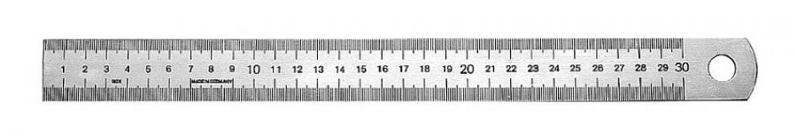 Liniuotė 498, 1000x30x1,0mm, Scala