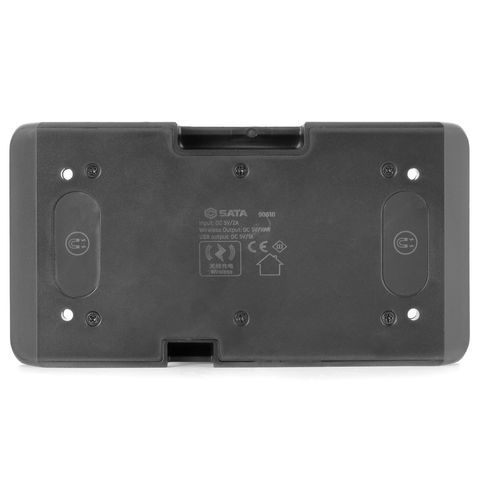 Belaidžio įkrovimo stotelė dviguba 10W SATA - Image 3
