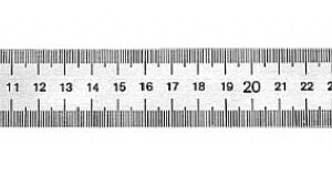 Liniuotė 498, 500x30x1,0mm, Scala