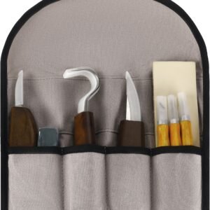 Medžio drožybos peilių rinkinys 9 dalių KD12697