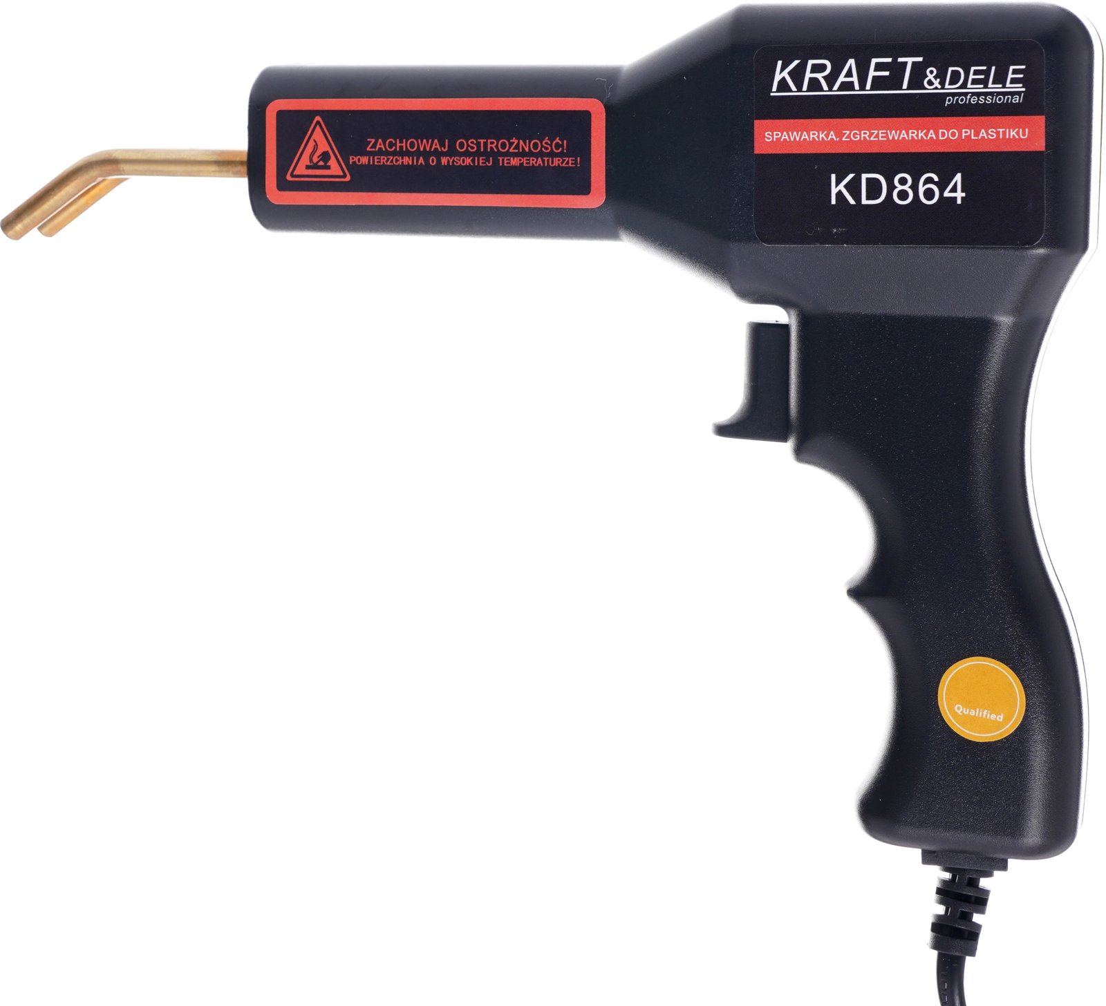 Plastiko suvirinimo aparatas 50W su 200vnt. kabių rinkiniu KD864