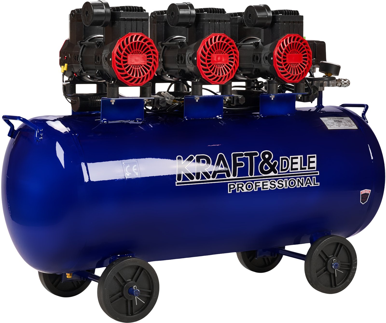 BEALYVIS ORO KOMPRESORIUS 100L 6000W 660L/MIN MĖLYNAS KD4094