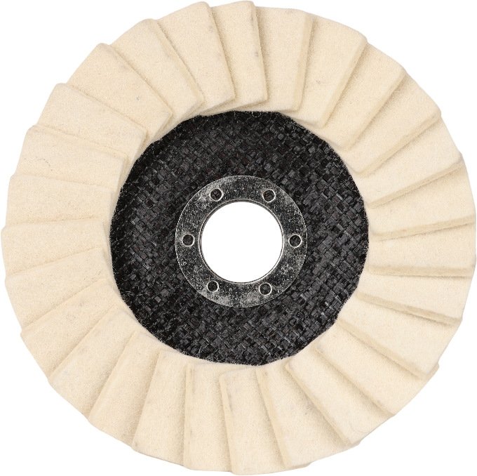 Veltinio diskas metalui poliruoti, 125 mm, KD959