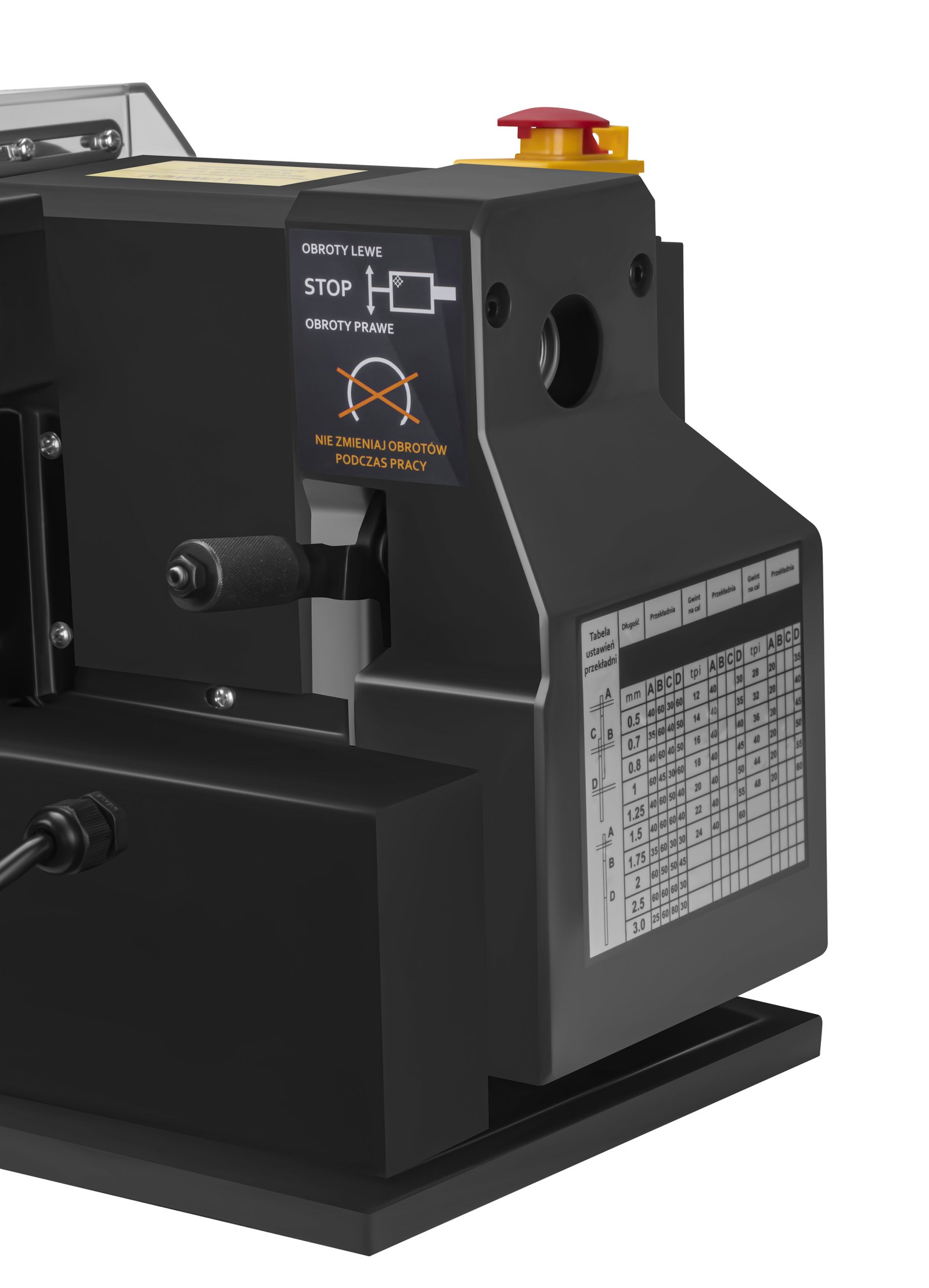 Mini stalinės tekinimo staklės metalui ir medienai KD5358 - Image 6