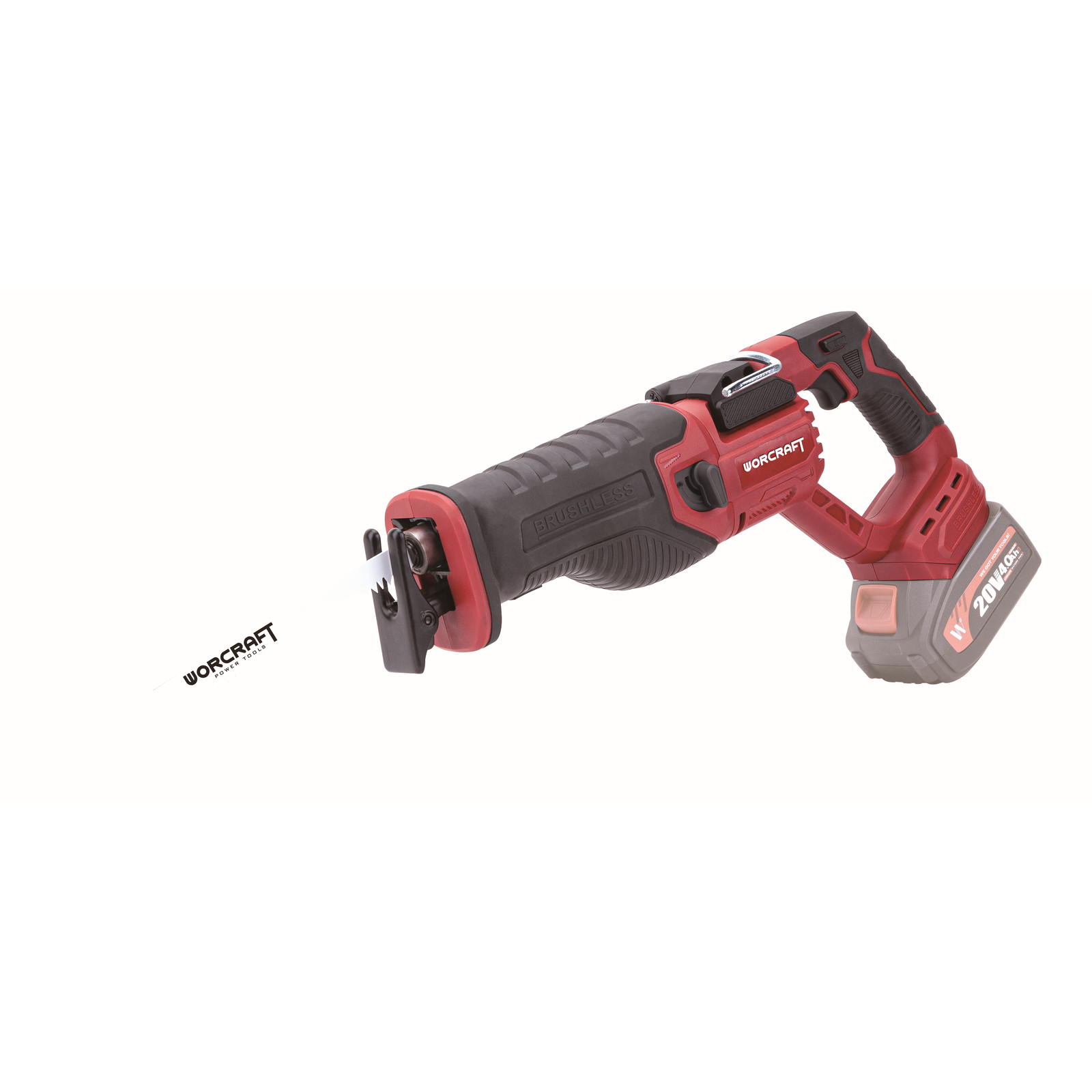 Akumuliatorinis tiesinis pjūklas 20V LI-ION WORCRAFT - Image 2