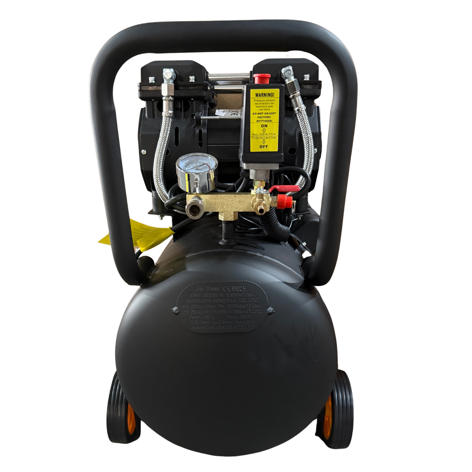 Oro kompresorius betepalinis 50l 420L/min - Image 2