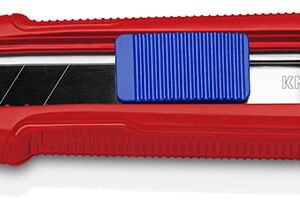 Peilis laužoma geležte18mm su ašmenų stabilizatoriumi, Cutix, Knipex