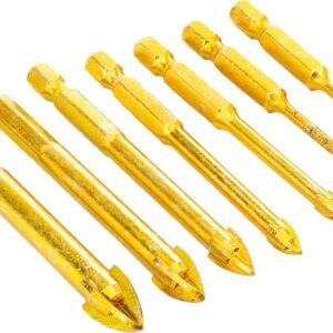 Grąžtai iš volframo karbido, 7 vnt. KD11250