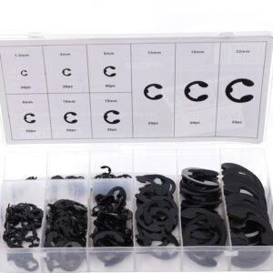 E-CLIPS fiksavimo žiedų rinkinys 300 vnt. KD10484