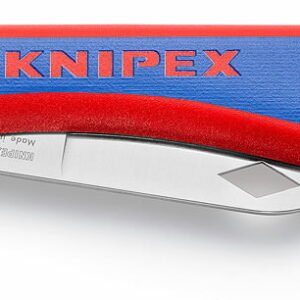 Peilis elektrikui, ašmenys 80mm, sulankstomas, Knipex