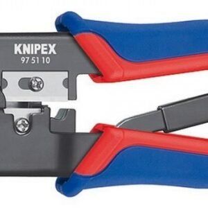 Laidų antgalių užspaudimo replės RJ11/12, RJ45, Knipex