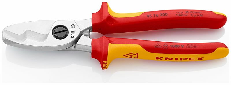 Kabelių žirklės D20mm/70mm2 VDE, Knipex