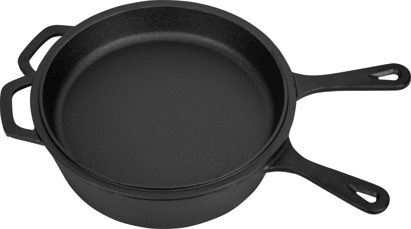 Ketaus puodas su keptuve 3 viename, 26 cm KD4245 - Image 2