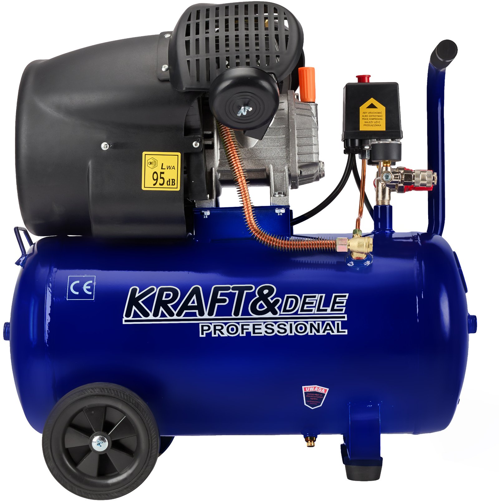Tepalinis oro kompresorius 50 l 3,5 kW KD4049 - Image 4