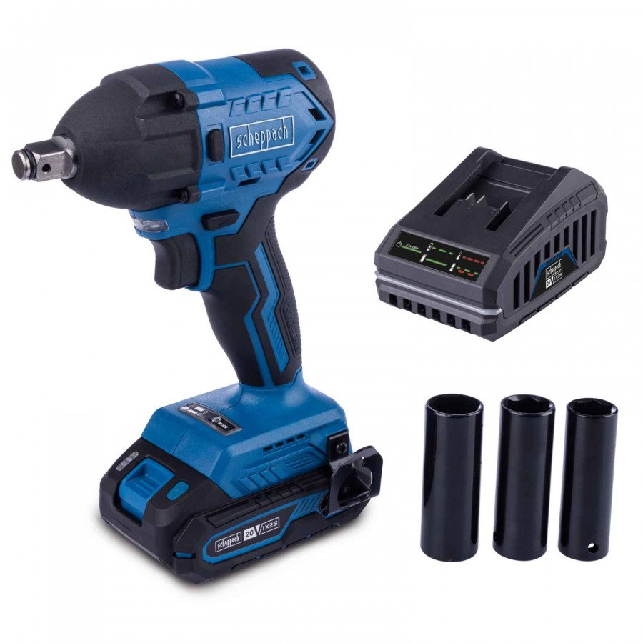 Akumuliatorinis veržliasukis BC-IW350-X, SET S, Scheppach