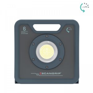 Šviestuvas LED NOVA 6K C+R +5m kabelis IP67 6000lm, Scangrip