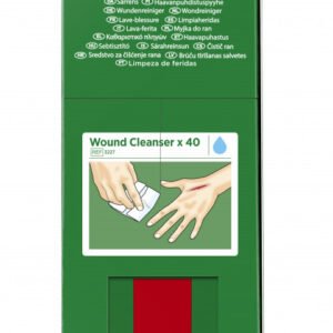 Žaizdų valymo servetėlės (0,9% NaCl, sterilios), 40 vnt, Cederroth
