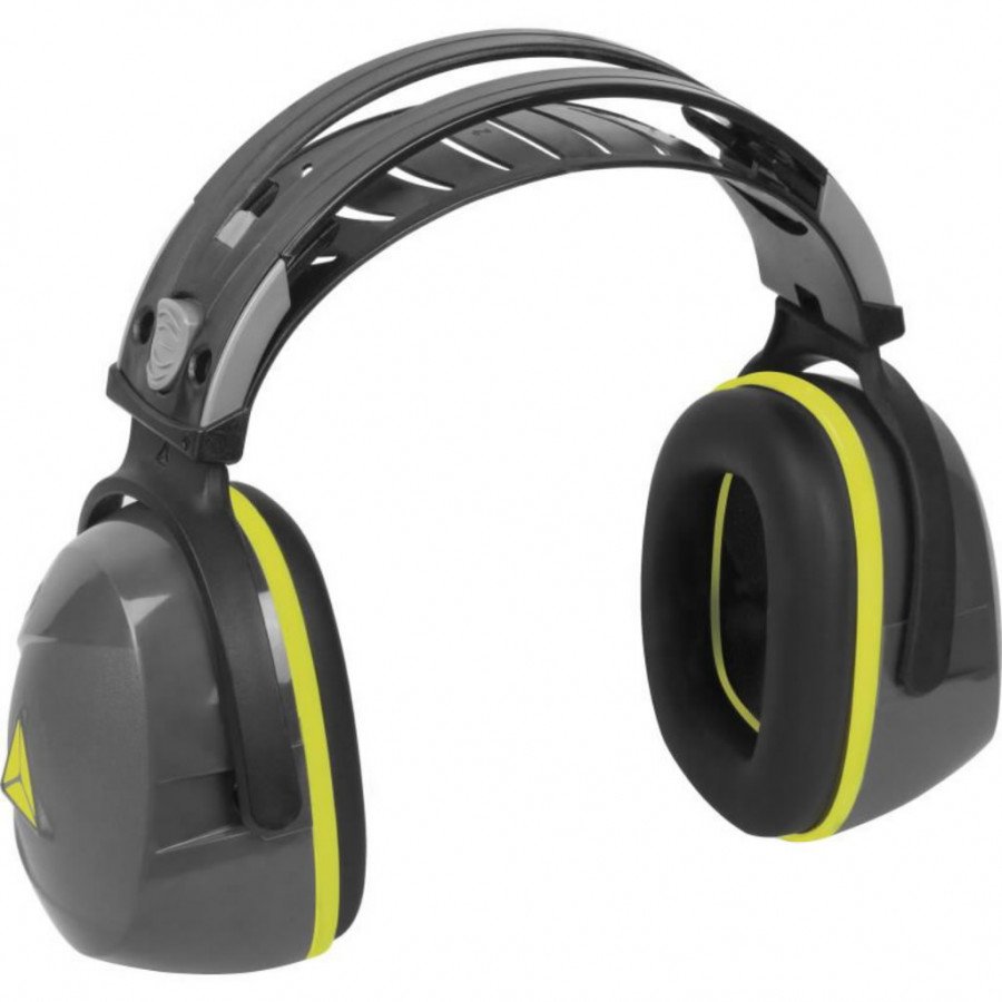 Ausinės Interlagos, SNR 33dB, pilka, Delta Plus