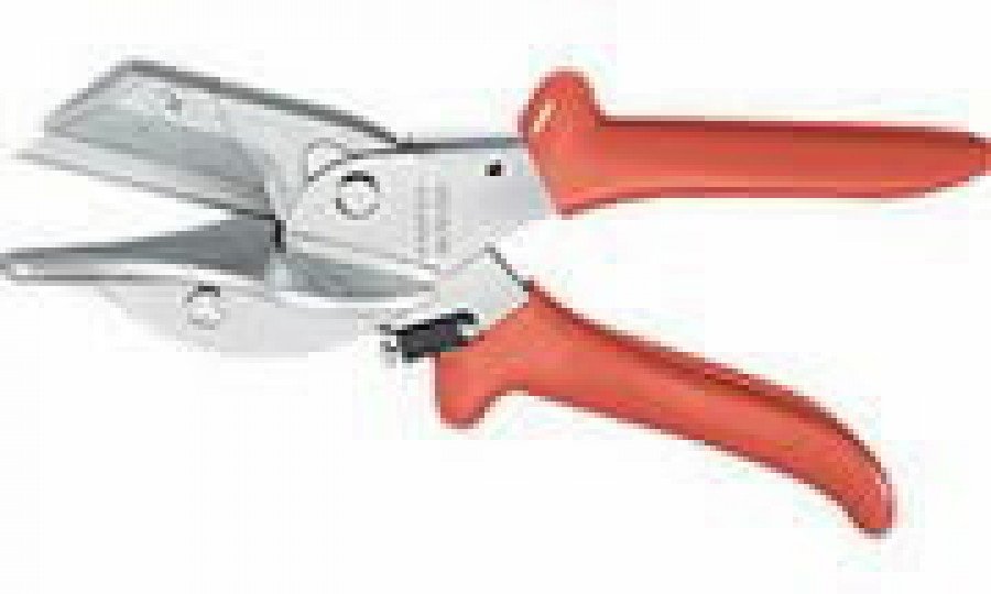 Žirklės kampiniam plastiko, gumos kirpimui iki 56 mm, Knipex