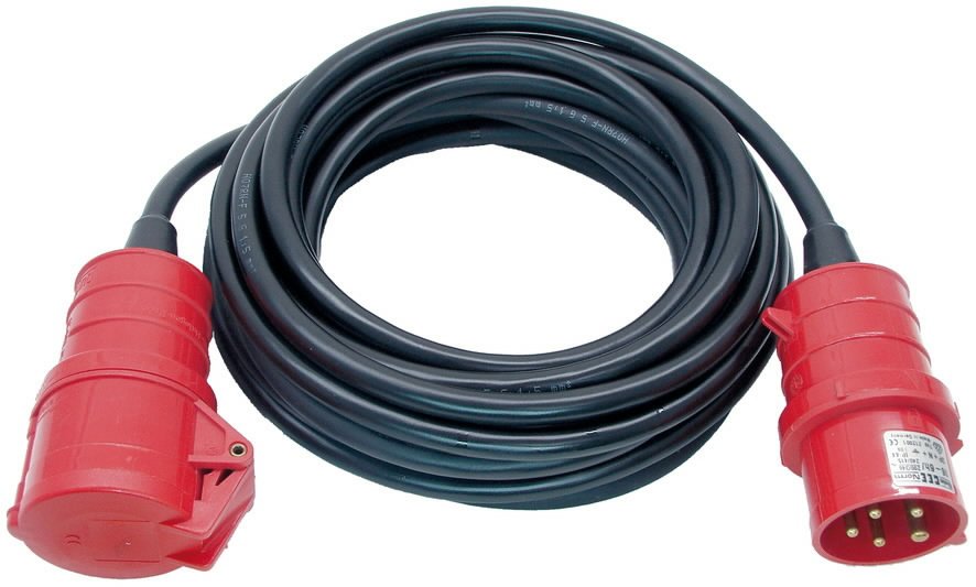 Professional Ilginimo kabelis, CEE, H07RN-F 5G2,5 400V/16A, 10m, IP44, Brennenstuhl
