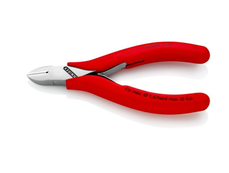 Žnyplės šoninio kirpimo 115mm, Knipex