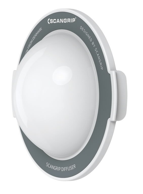 Šviesos difuzorius, skirtas NOVA 10 CAS, Scangrip