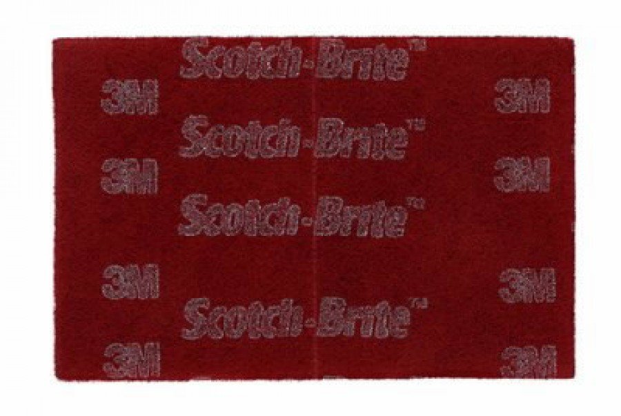 Šlifavimo lapelis Scotch-Brite raudonas 158x224mm A VFN, 3M