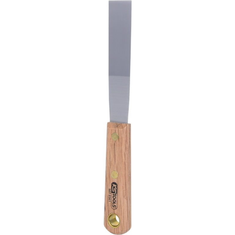 Mentelė 25mm, nerūdijančio plieno su medine rankena, KS Tools