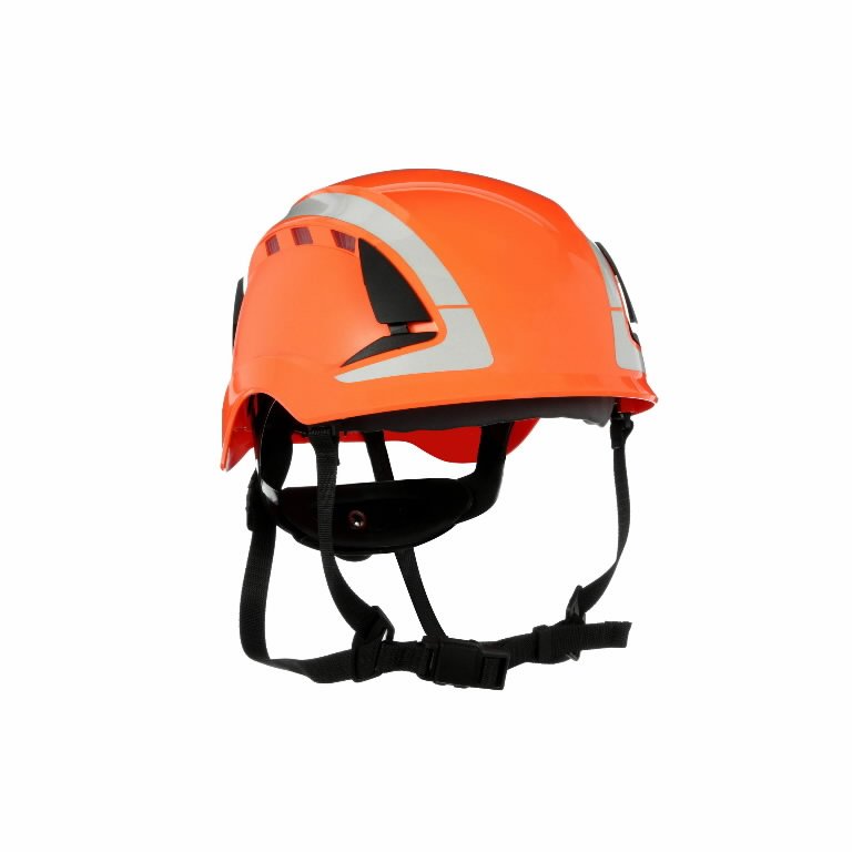 Apsauginis šalmas SecureFit, ventiliuojamas, oranžinis X5007 X5007V-CE, 3M