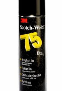 Purškiami klijai Repositionable 75 500ml, 3M